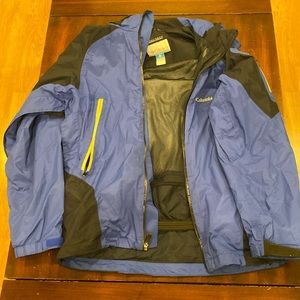 Blue Windbreaker